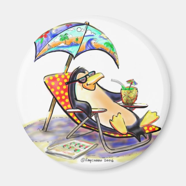 Beach Bum Magnet (Framsidan)