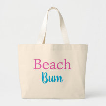 Beach Bum Ocean Vatten Sommar Swimming Tote Bag