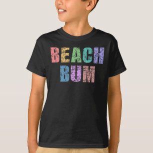 BEACH BUM-Retro-Vintage, uppdelat Beach Bum T Shirt