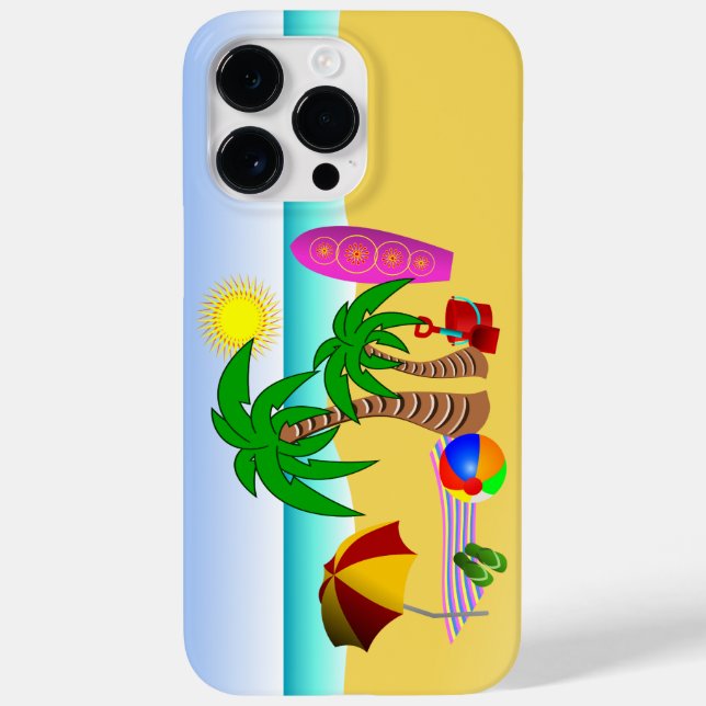 Beach Bum Roligt i Sol och Surfa Sommarglas (Baksida)