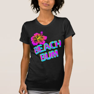 Beach Bum Say Plumeria Flower Tröja