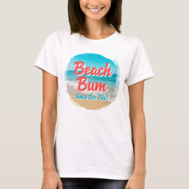 Beach Bum sedan 70-talet T Shirt