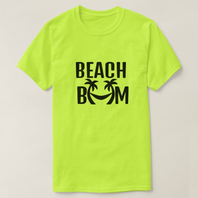BEACH BUM Släpp loss ditt inre Beach Bum! T Shirt (Design framsida)