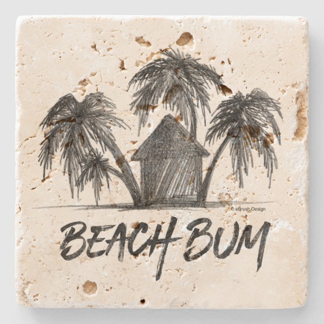 Beach Bum Stone Underlägg (Framsidan)