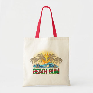 Beach Bum Summer Tote Bag Tygkasse