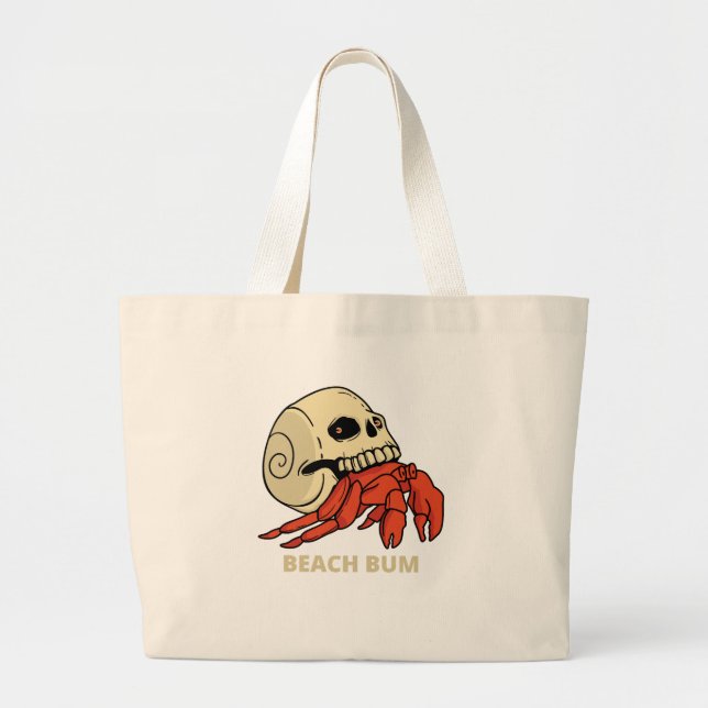 Beach Bum Tote Jumbo Tygkasse (Framsidan)