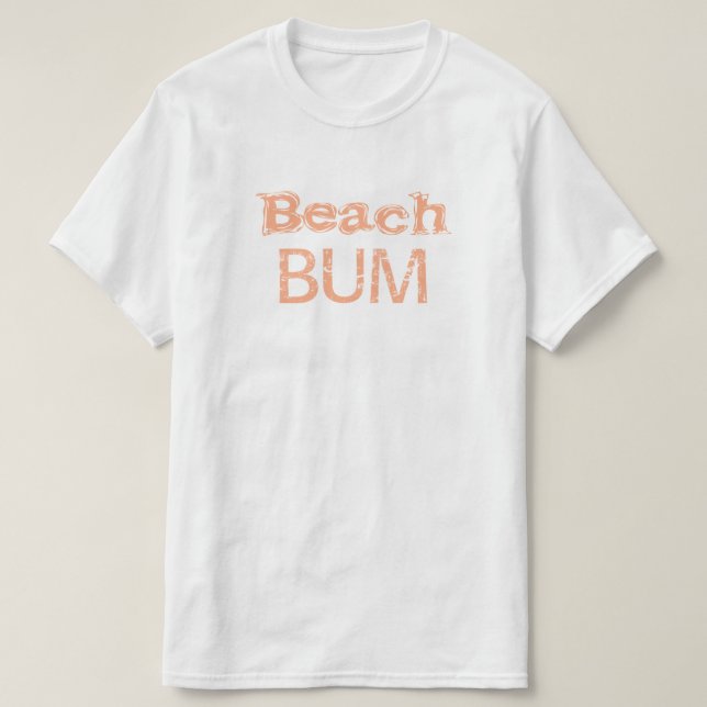 Beach Bum Unisex T-shirt (Design framsida)