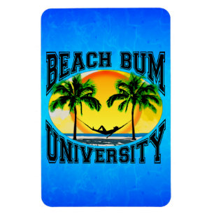 Beach Bum Universiteten Magnet