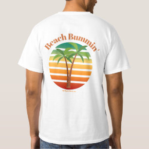 Beach Bummin - Tropiskt karibiskt Beach Älskare T Shirt
