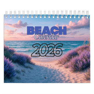 Beach Calendar 2026 Kalender