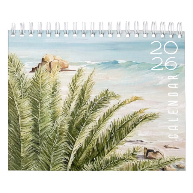 Beach Calendar - Large Calendar  Kalender (Omslag)
