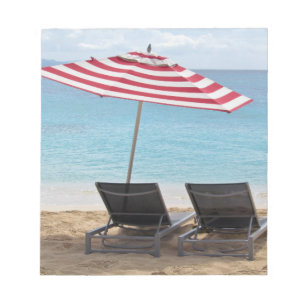 BEACH CHAIRS ANTECKNINGSBLOCK