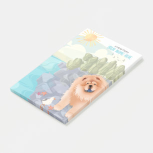 BEACH CHOW Fäcky Notes Post-it Block