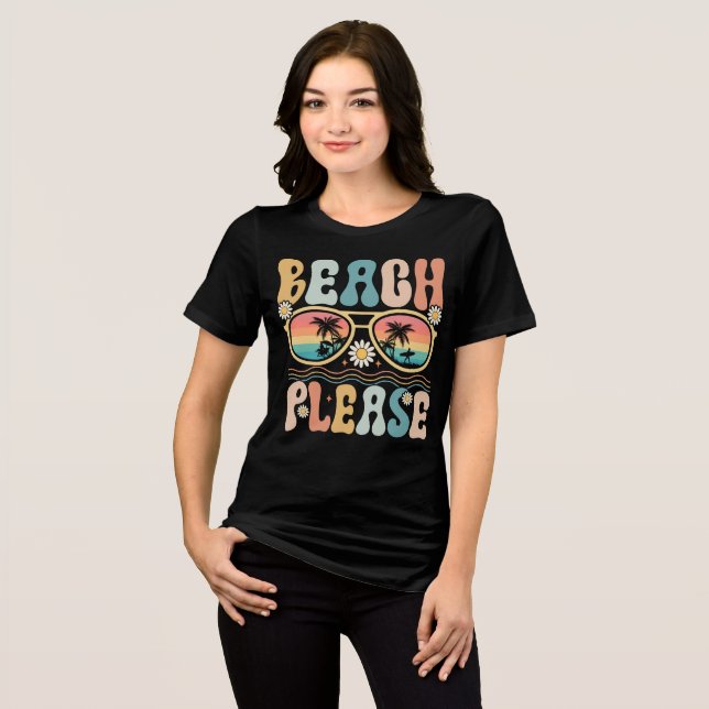 Beach, citat t shirt (Framsida Full)