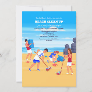 Beach Cleanup-dag - inbjudan