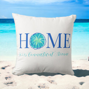 Beach Coastal Home Sand Dollar Anpassningsbar Adre Kudde