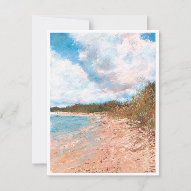 Beach Coastal Michigan Shoreline (Framsida)