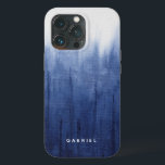 Beach Coastal Modern Blue n White Shibori Tie Dye<br><div class="desc">"Beach Coastal Modern Blue n White Shibori Tie Dye iPhone 13 Pro Fodral."  Audrey Jeanne Roberts,  som är en internationellt känd konstnär och formgivare,  skapades i det gamla japanska slips stil.  Upphovsrätt.</div>