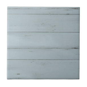 Beach Coastal Ocean Matching Dusty Blue Wood Kakelplatta