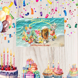 Beach Cocktails Tropical Fruits Bachelorette Party