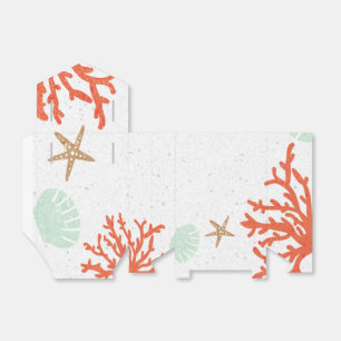 Beach Coral Reef Sea Shell & Starfish presentlådor