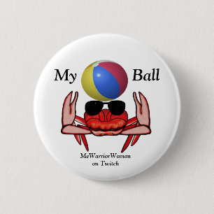 Beach Crab, My Boll, MeWarriorWoman på Twitch Knapp