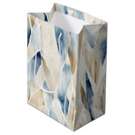 Beach Cream Blue-Abstrakt