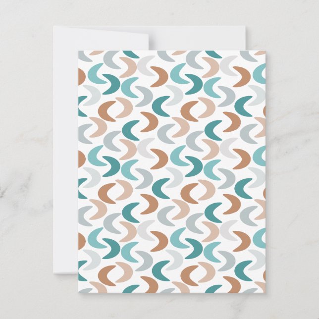 Beach Crescent Anteckningskort (Framsida)