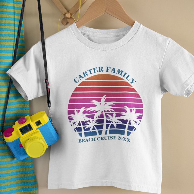 Beach Cruise Family Reunion Cute Anpassningsbar Tr T Shirt (Skapare uppladdad)