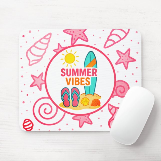 Beach-dagar framåt musmatta (Med mus)