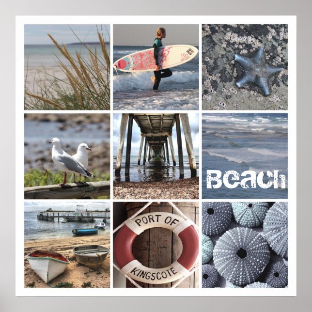 Beach-dagar Poster (Framsidan)