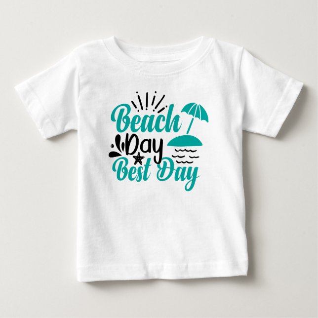 Beach Day Best Day-68634 T Shirt (Framsida)