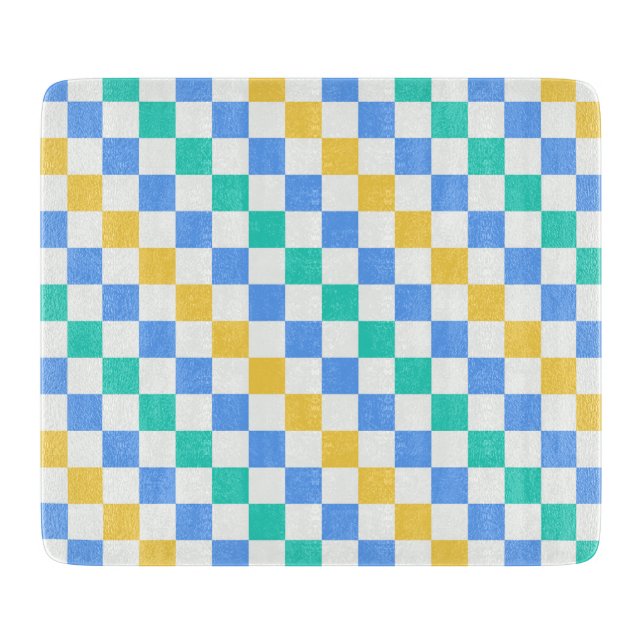 Beach day diagonal checkerboard pattern (Framsidan)