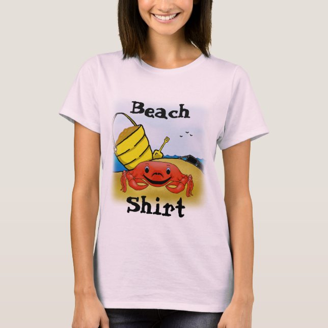 Beach Day Women's Basic T-Shirt (Framsida)