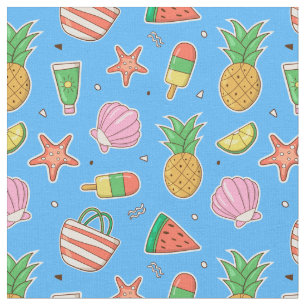 Beach Days Fabric Tyg