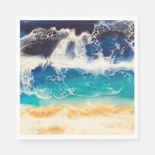 Beach Decoupage Pappersservett