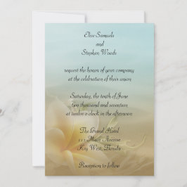 Beach Destination Wedding-inbjudan Inbjudningar