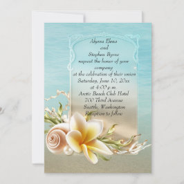 Beach Destination Wedding-inbjudan Inbjudningar