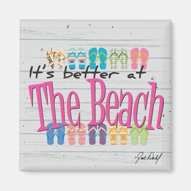 Beach - Det är bättre på Beach Magnet (Framsidan)