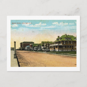 Beach Dr Cottages, Cape May, New jersey Vintage Vykort