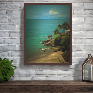 Beach Dream 0026 Art-utskrift Poster