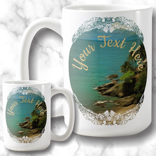 Beach Dream 0026 Kaffemugg (Skapare uppladdad)