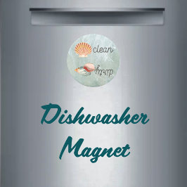 Beach Dream Summer Rental Sea Snäcka Dishwasher Magnet