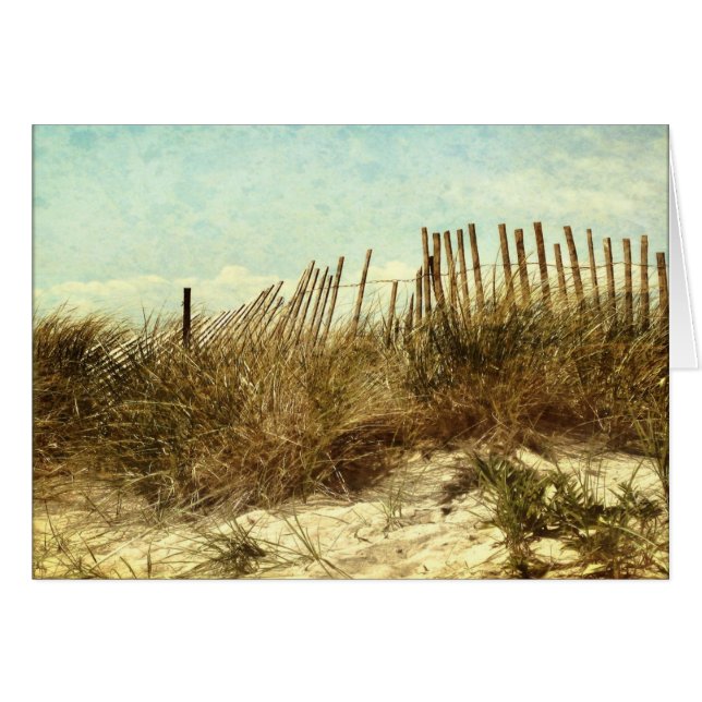Beach-drömmen Hälsningskort (Framsidan Horizontal)