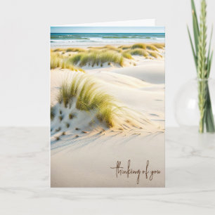Beach Dune Grass Thinking of You Kort
