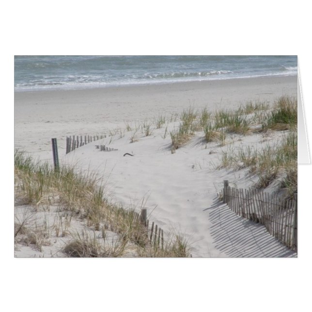 Beach Dunes OBS Kort (Framsidan Horizontal)