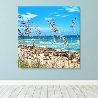 Beach Dunes Ocean Canvas
