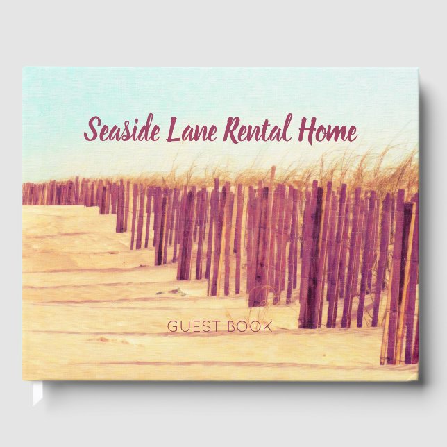 Beach Dunes Oceanfront Hospitality Guest Bok (Framsida)