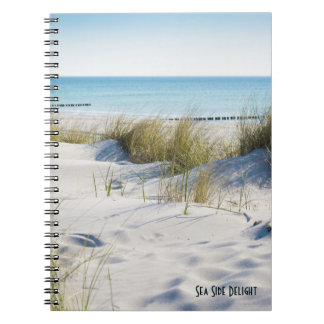 Beach Dunes Sea Grass "Sea Side Delight" bärbar da Anteckningsbok