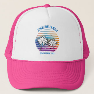 Beach Family Reunion Anpassningsbar Cruise Summer  Keps